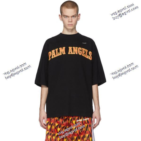 存在感のある パーム エンジェルス Palm Angels 2020秋冬 半袖Tシャツ ブランドスーパーコピー 2色可選
